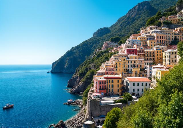 Picturesque Amalfi Coast, Italy