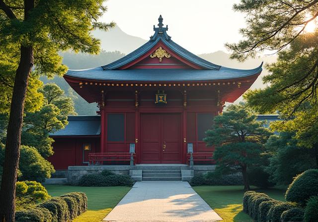 Beautiful temple in Kyoto, Japan